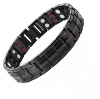 SilverCity Chunky Health Magnetic Balance Energy Therapy Wide Bracelet
