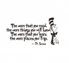 Spoonkie Sticker Art: Wall Sticker - Dr Seuss Photo