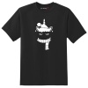 Just Kidding Kids "Unicorn Santa" Short Sleeve T-Shirt - Black Photo