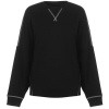 Firetrap Ladies Crew Stitched Sweater - Black Photo