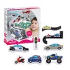 edushape Bath Time Creations Wet & Stick Set: Traffic - 23 Pieces Photo