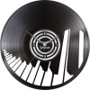 Pappa Joe – Custom Vinyl Wall Clock – Piano Keys Photo