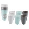 Plastic Tumblers Set of 6 Assorted Colours Photo