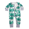 Long Sleeve Green leaf Babygrow Photo