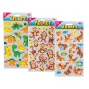 Bulk Pack x 6 Velvet Puffy Stickers Photo