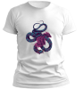 PepperSt Men's White T-Shirt - Bird Dragon Photo