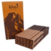 Kho Eco-Friendly Bamboo Toothbrush Set of 12 - Charcoal BPA - Free Bristles Photo