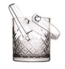 Ice Bucket & Tong 2 Piece set Cut Glass Timeless 530068 Photo