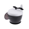 Salon Manual Hair Color Mixing Plastic Bowl Hair Dye Cream Mixer Photo