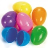 Bulk Pack 6 x Plastic Fillable Large Easter Hunt Eggs Photo