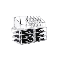6 Drawers For Jewellery Cosmetics Makeup Box