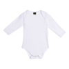 DFS Deals - Long Sleeve Babygrow White Photo
