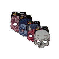 Dress Up Fun Assorted Scary Masks Pack of 4