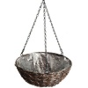 Pamper Hamper PH Garden - Large Round Plastic Lined Hanging Basket Dark Brown Photo