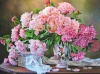 Umlozi Diamond Painting - Pink Flowers - 40cm x 50cm Photo