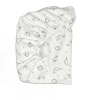 little acorn - Cot Fitted Sheet - Arctic Animals Photo