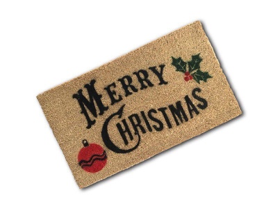 Photo of Matnifique Doormat Natural 'Merry Christmas' 70 x 40cm