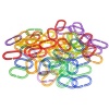 Greenbean Strong Multi-Coloured Translucent Building Links Photo