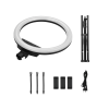 18" Live Streaming Light with 4 Phone Holders Photo