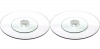 Two Lazy Susan Glass Rotating Rotating table Photo