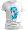 PepperSt Men's White T-Shirt - Blue Feels Photo