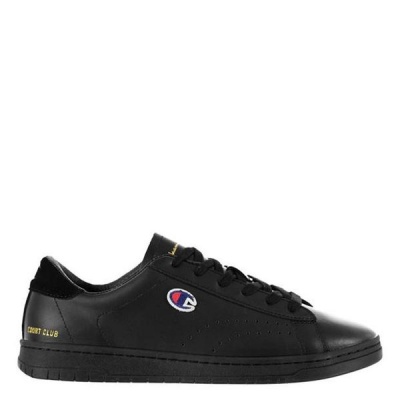 Photo of Champion Mens Court Trainers - Black [Parallel Import]