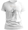 PepperSt Men's White T-Shirt - Branched Bird Photo