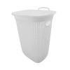 nuware Designer Stitch Laundry Basket - White Photo