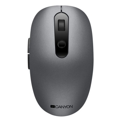 Photo of Canyon Wireless Bluetooth Mouse Dual Mode 6 Button - Grey - Batteries incl