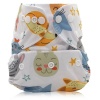 Bamboo Baby Pocket Nappy with Snap waist - Animals Photo