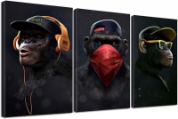 Three Swag Wise Monkeys