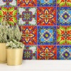 Tilevera Tile Stickers - Mexican Talavera - 10x10cm Photo