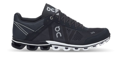 Photo of On Men' s CloudFlow 2.0 Road Running Shoes Black Asphalt