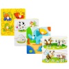 Bulk Pack x 4 Edu Push-In Wooden Board 15x15cm Photo