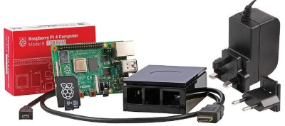 Photo of Raspberry Pi RPI4-MODB HDMISK-BLK2GB 4B Starter Kit 2GB Black