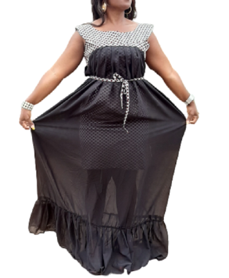 Photo of Buhle 2-in-1 Maxi Ankara Dress