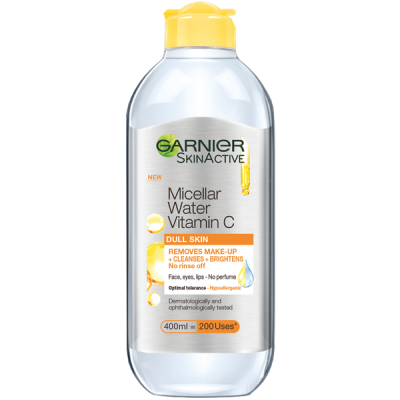 Photo of Garnier Micellar Cleansing Water & Makeup Remover Vitamin C - 400ml