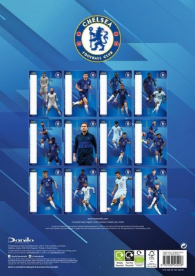 Photo of Chelsea FC Chelsea Football Club Official 2021 A3 Wall Calendar