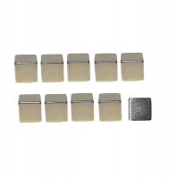 Neodymium Block Magnets 10mm x 10mm x 10mm Pack of 10
