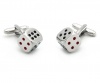 OTC Casino Lucky Dice Style Cufflinks Photo