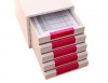 DELI Filing Cabinet - 5 Drawers - Pink Photo