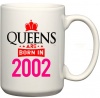 CustomizedGifts Queens Are Born In 2002 Birthday Coffee Mug Photo