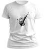 PepperSt Men's White T-Shirt - United Shapes Photo