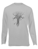 PepperSt White Long Sleeve T-Shirt – Norse Devine Tree Photo