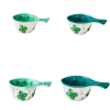 Cute Green Ceramic Measuring Cups Four-Piece Set Photo
