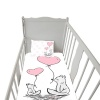 Print with Passion Fox with Balloons Cot Duvet Set Photo