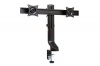 Kensington SmartFit Space-Saving Dual Monitor Arm - Black Photo