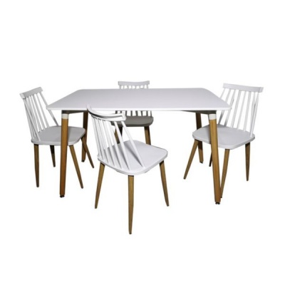 Photo of Click Furniture Kelso 5 Piece White Dinning Set