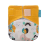 JanaS Happy Flute Diaper Baby Diaper Hook & Loop - Animal party Photo