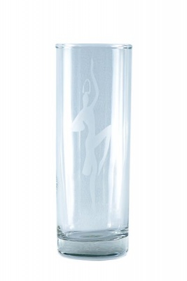 Photo of All African Goods Highball Glass - Etched - African Lady 14